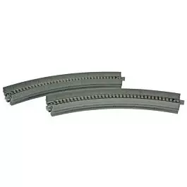 Single-Track Viaduct -- Curved R249 - 45 (R 9-13/16" - 45) pkg(2)