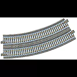 Single-Track Viaduct -- Curved R348 - 30 (R 13-3/4" - 30) pkg(2)