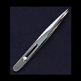 Slide Lock Tweezers -- 4-3/4"