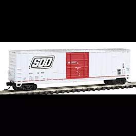 Soo Line 7 Post Boxcar -- Soo Line #3 (Parallelagram logo)