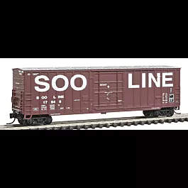Soo Line 7 Post Boxcar -- Soo Line #4 (Boxcar Red)