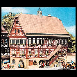 "Steinheim" Half-Timbered House -- 8-3/8 x 4-3/8 x 8-5/8"21 x 11 x 21.5cm