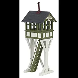 Switch Tower (Assembled Brass Model) -- Green