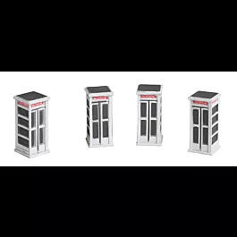 Telephone Booth - Perma-Scene(TM) -- Assembled pkg(4)