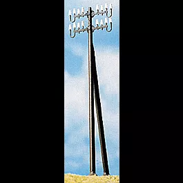 Telephone Poles w/Supports