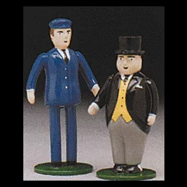 Thomas The Tank Engine & Friends - Diecast Metal Toys -- Sir Topham Hatt and Porter