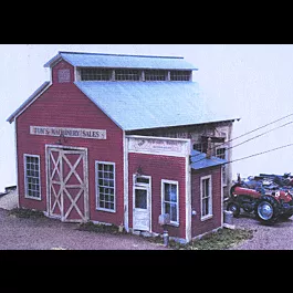 Tom's Machinery Sales - Kit (Laser-Cut Wood) -- 9-1/2 x 8-3/8"24.1 x 21.3cm