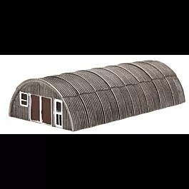 Tom's Quonset Hut (New) - Perma-Scene(TM) -- Assembled