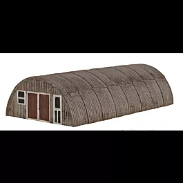 Tom's Quonset Hut - Perma-Scene(TM) -- Assembled - Rusty