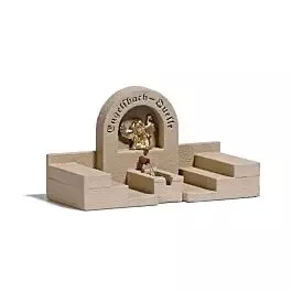 Well Spring Fountain - Assembled -- 1-13/16 x 3/4 x 1"4.6 x 2 x 2.5cm