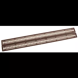 Wood Ladder - Scale 51'15.5m -- Dark Brown pkg(2)