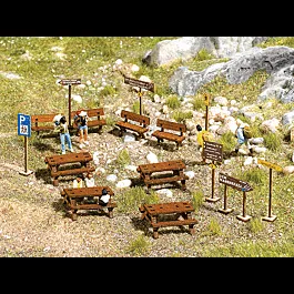 Wooden Outdoor Furniture Set - Kit
