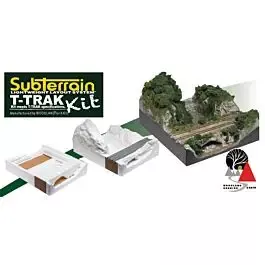 Woodland Scenics(R) Subterrain(R) T-Trak Module Kit with Unitrack -- Straight