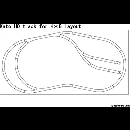 World's Greatest Hobby Track Pack - Unitrack -- For a 4 x 8' Layout