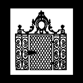 Wrought Iron Gate