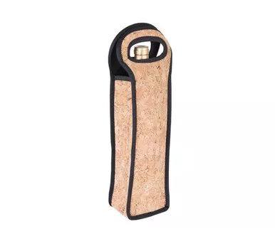 ZEE'S CREATIONS - Neoprene Cork Wine Bottle Tote (Holds 1 Bottle) (NP113)